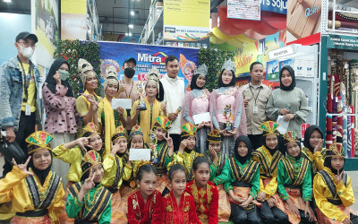 SMP Dirghantara Raih Juara lomba Tari Kreasi Nusantara