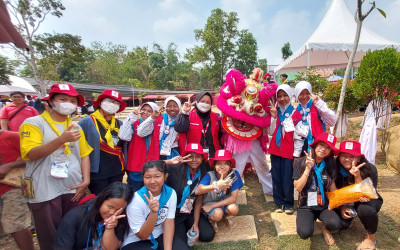 Kontingen Legok Turut Memeriahkan JUMBARA PMR ke-7 PMI Kabupaten Tangerang